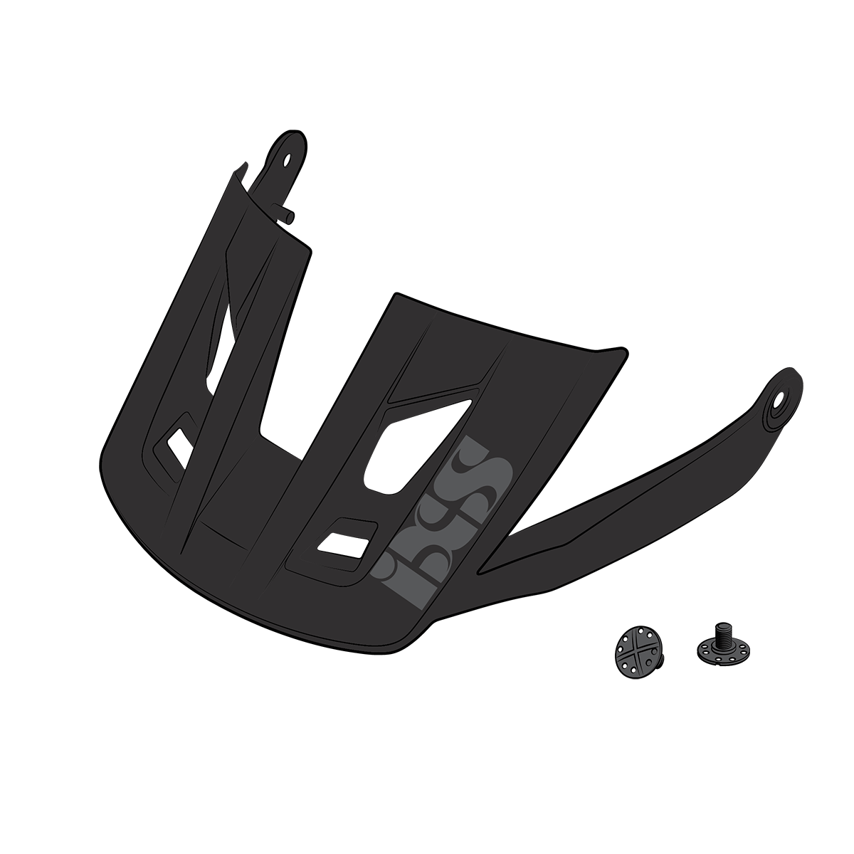 IXS Trigger AM Visor + Pins